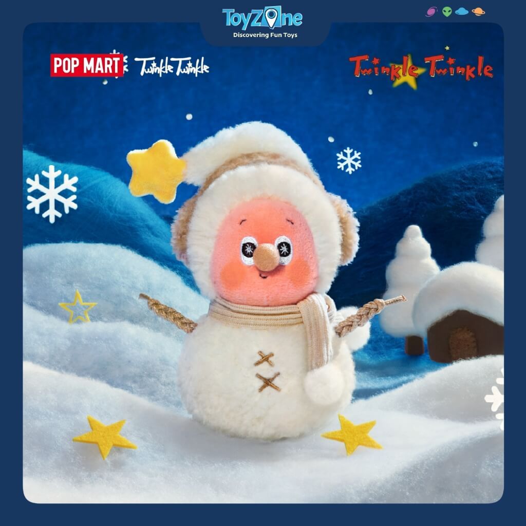 Mô hình Blind box Móc khóa Gấu bông Twinkle Twinkle V3 Sweet Dreams Forecast ( Dự Báo Giấc Mơ ) POP MART