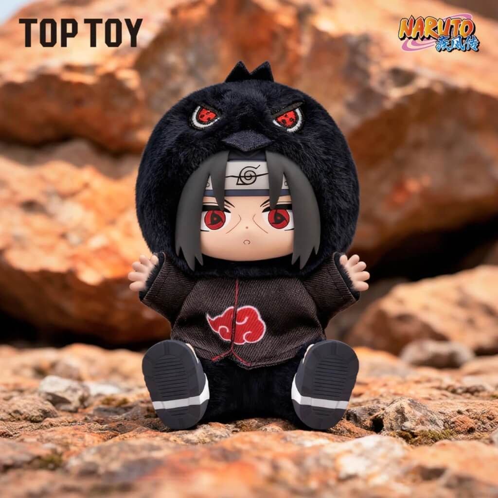 Mô hình Blind box Móc khóa Gấu bông Naruto Shippuden Cute Animals' Sit-in Party Series TOP TOY
