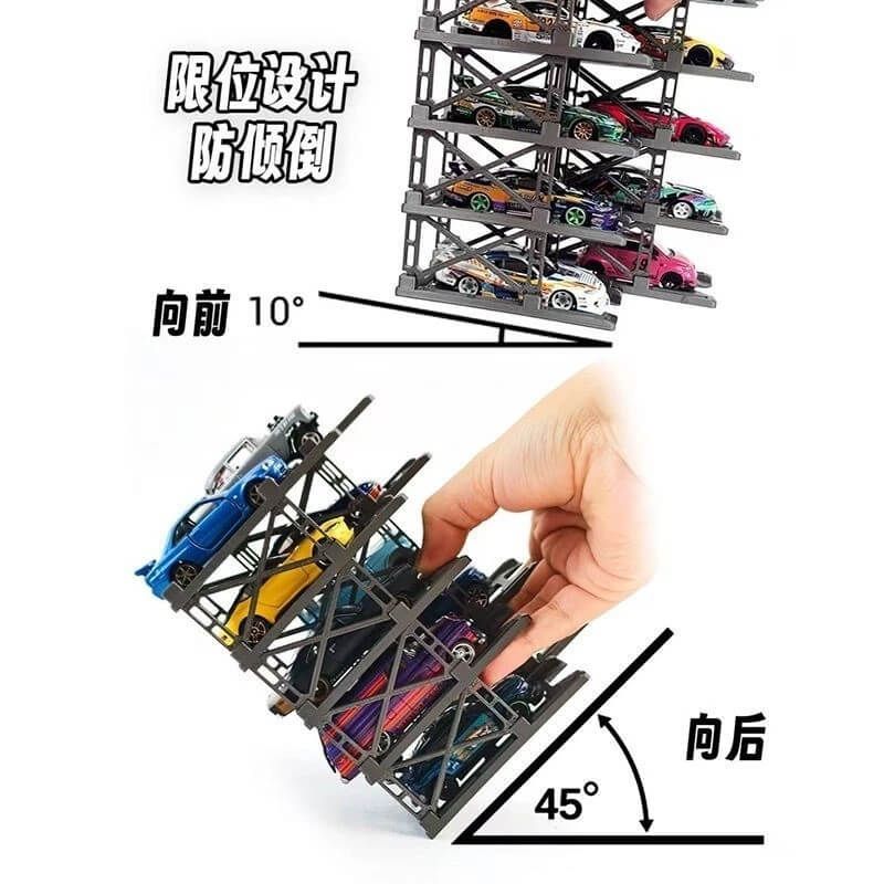 Giá trưng bày xe mô hình đa tầng cao cấp 1:64 PITBOX
