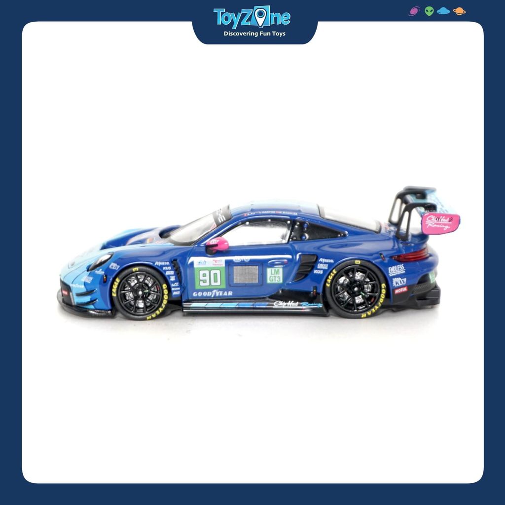 Mô hình xe Porsche 911 GT3 R 1:64 TRENDS HOBBY