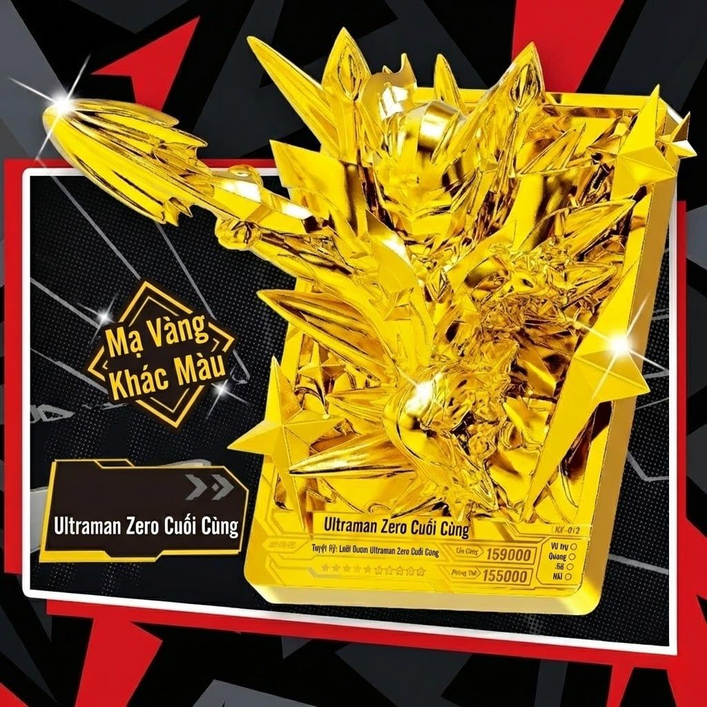 Mô hình đồ chơi Blind box Ultraman Heroes 3D ( Siêu nhân Điện Quang )  KAYOU