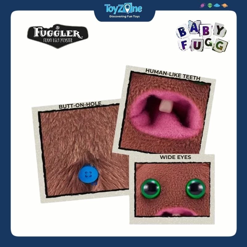 Mô hình đồ chơi sưu tầm Fuggler Baby Fuggs 3.5inch ZURU TOYS