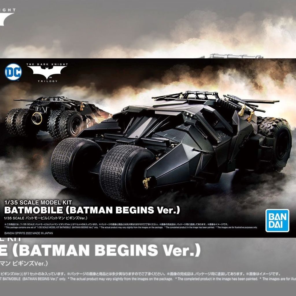 Mô hình lắp ráp DC Batmobile ( Batman Begins Version ) Model Kit 1/35 BANDAI