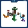 Bộ đồ chơi mô hình lắp ráp Cuộc Phiêu Lưu Rừng Taiga Của Steve LEGO MINECRAFT