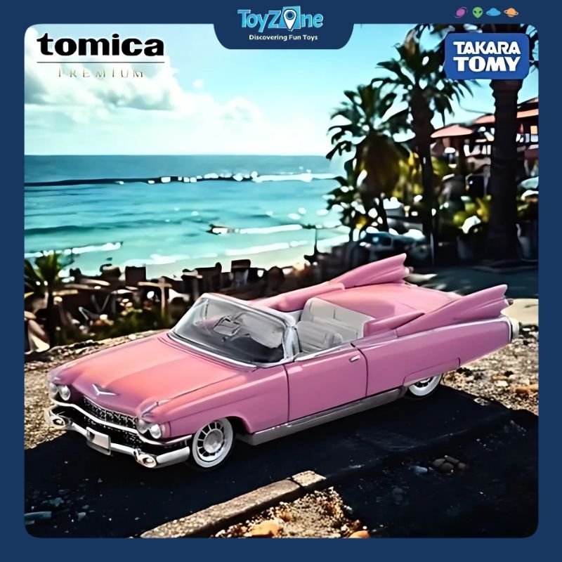 Mô hình xe Cadillac Edorado Biaritz 55th Anniversary TOMICA PREMIUM