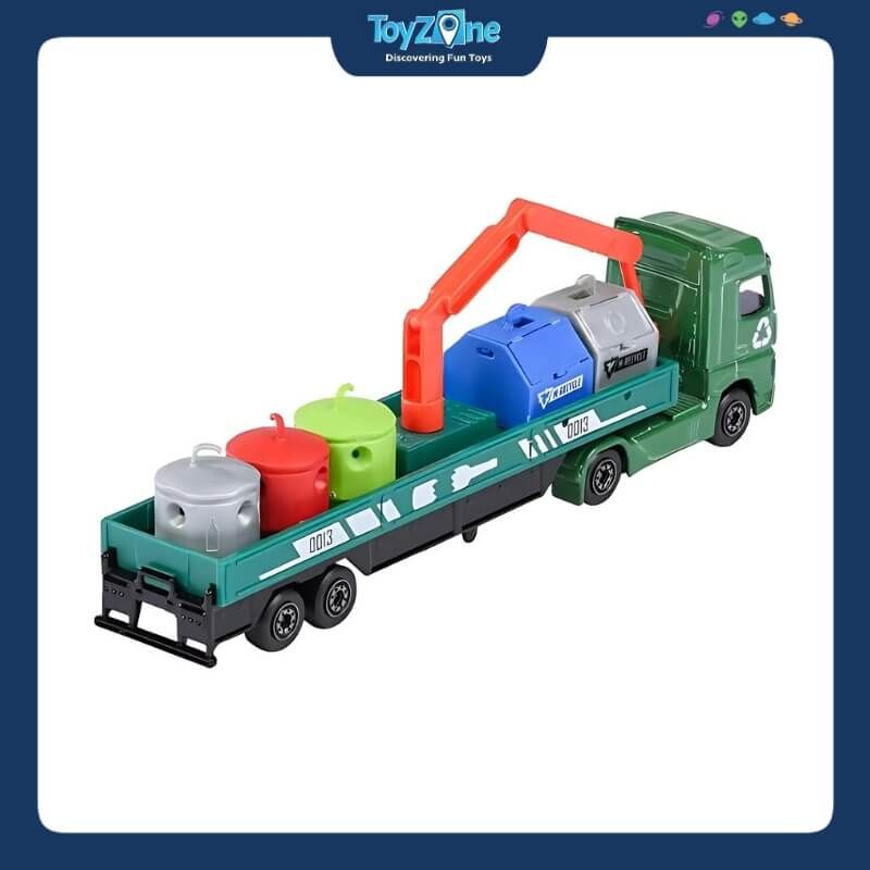  Đồ chơi mô hình xe City Transporter Mercedes-Benz Actros MAJORETTE 