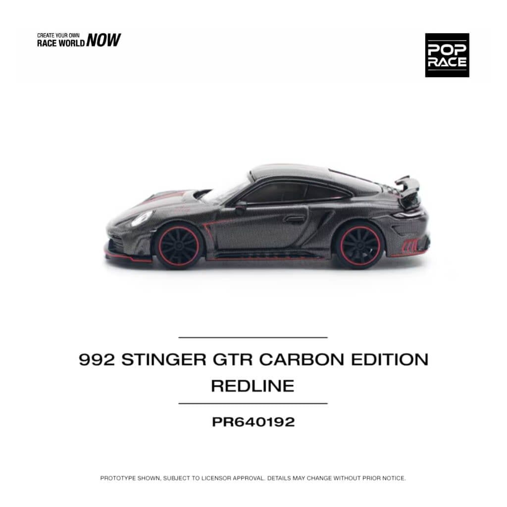Mô hình xe Porsche 992 Stinger GTR 1:64 Pop Race