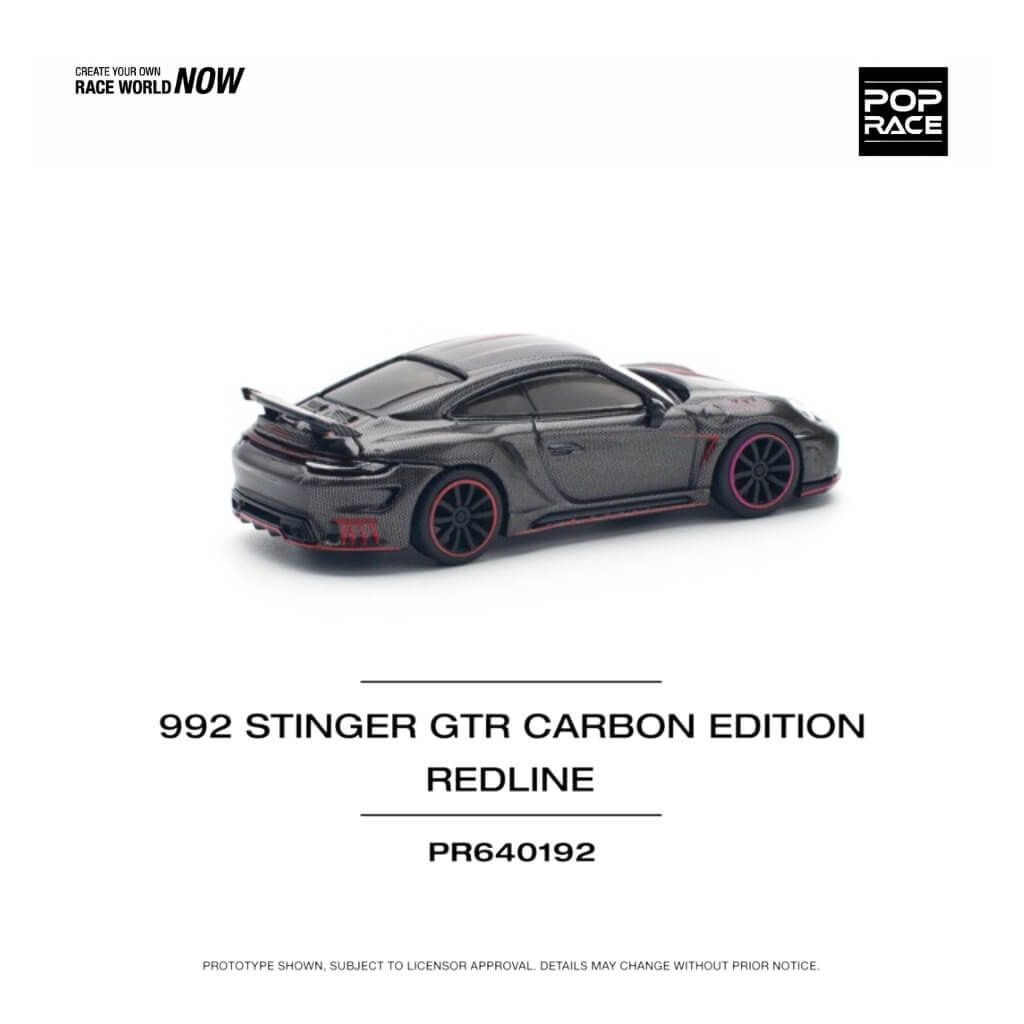 Mô hình xe Porsche 992 Stinger GTR 1:64 Pop Race
