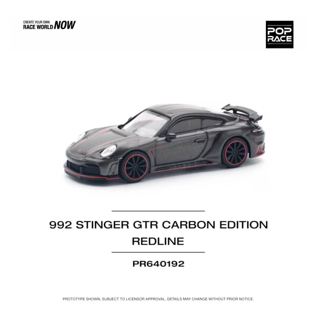 Mô hình xe Porsche 992 Stinger GTR 1:64 Pop Race