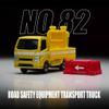 Mô hình xe Road Safety Equipment Transport Truck No.82-09 TOMICA