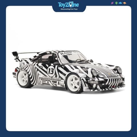 Mô hình xe Porsche 911 RWB Body Kit The Zebra Camouflage 2022 1:18 SOLIDO