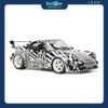 Mô hình xe Porsche 911 RWB Body Kit The Zebra Camouflage 2022 1:18 SOLIDO