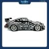 Mô hình xe Porsche 911 RWB Body Kit The Zebra Camouflage 2022 1:18 SOLIDO