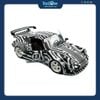 Mô hình xe Porsche 911 RWB Body Kit The Zebra Camouflage 2022 1:18 SOLIDO