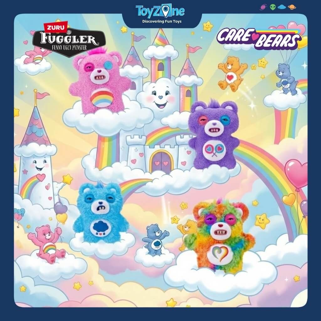 Mô hình đồ chơi sưu tầm Fuggler Care Bears 9inch ZURU TOYS