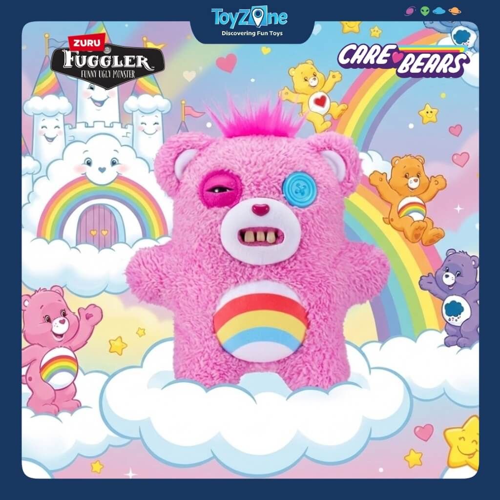 Mô hình đồ chơi sưu tầm Fuggler Care Bears 9inch ZURU TOYS