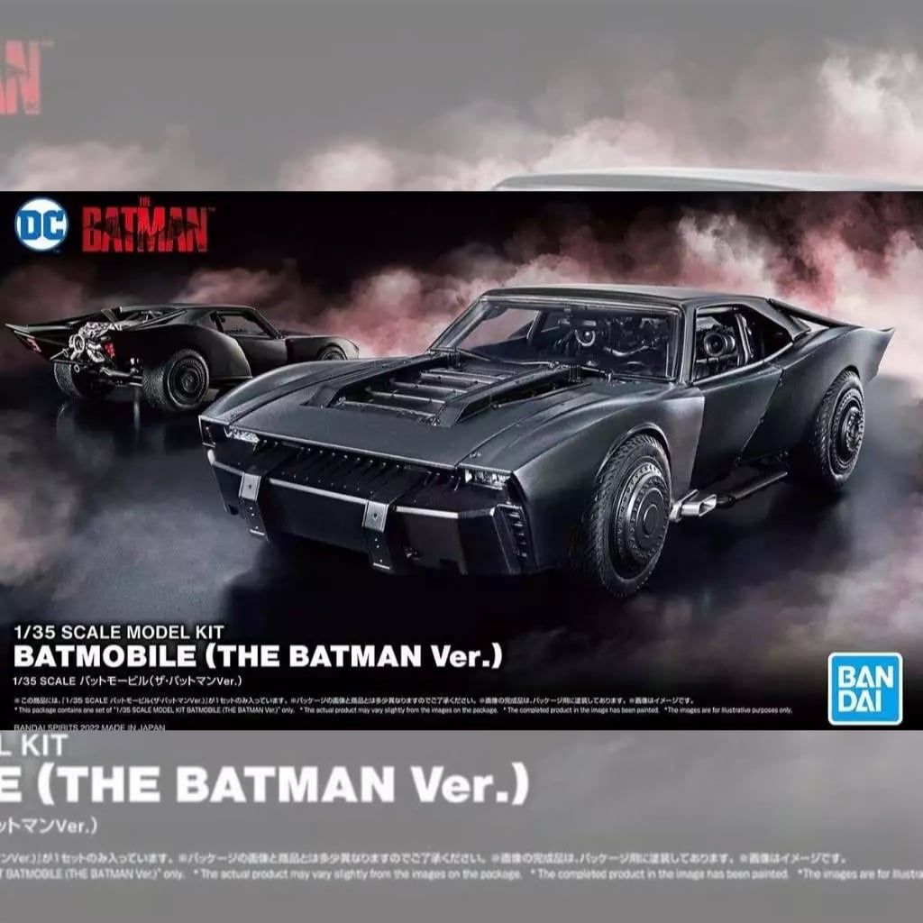 Mô hình lắp ráp DC Batmobile ( The Batman Version ) Model Kit 1/35 BANDAI