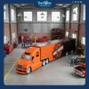 Mô hình xe Container Harley Davidson Custom Hauler 1:64 MAISTO