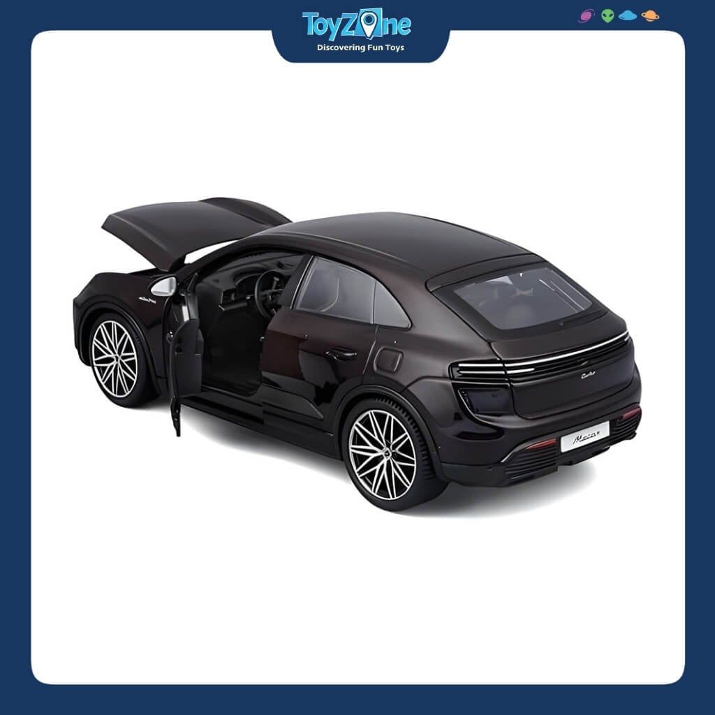 Mô hình xe Porsche Macan Turbo Electric 2024 1:24 BBURAGO