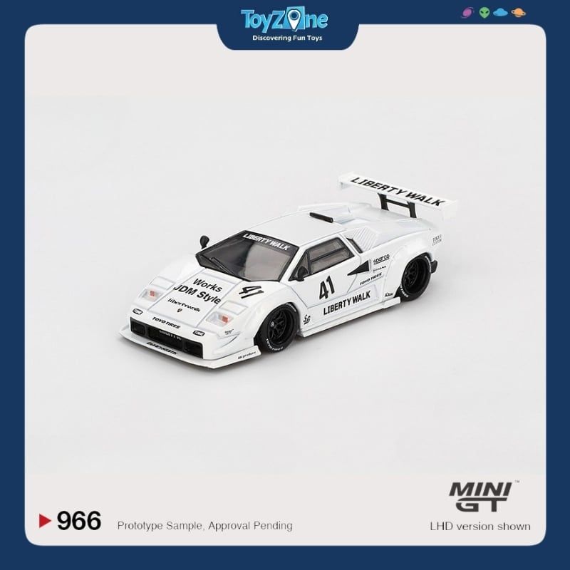 Mô hình xe Lamborghini Countach LB-WORKS 1:64 MiniGT