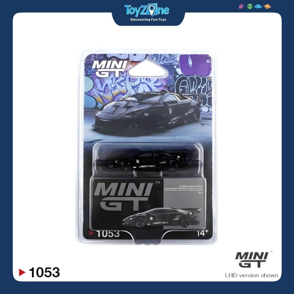  Mô hình xe Lamborghini Murcielago GT Evo LB-Silhouette WORKS 1:64 MiniGT 