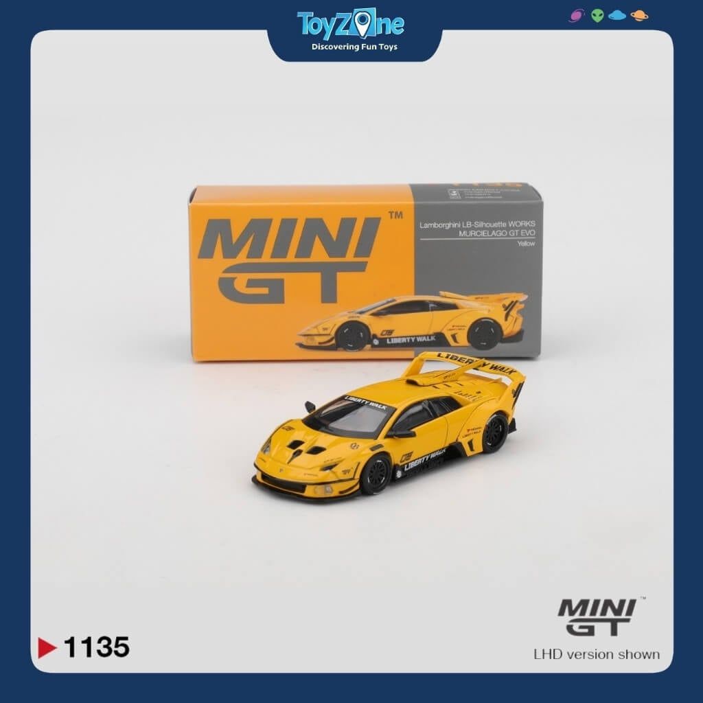 Mô hình xe Lamborghini Murcielago GT Evo LB-Silhouette WORKS 1:64 MiniGT