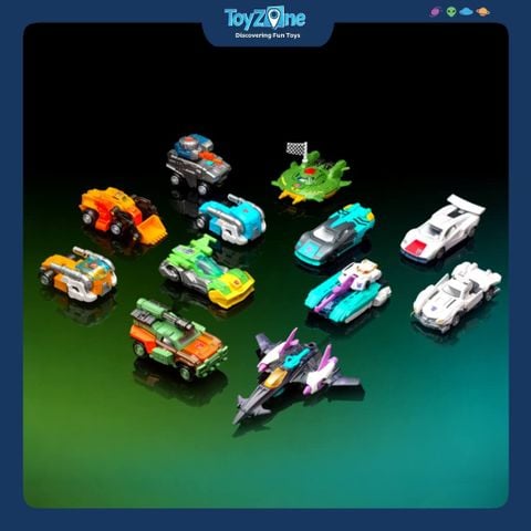 Mô hình đồ chơi lắp ráp Blind box Transformers Wheels C02 Wreck & Rule BLOKEES