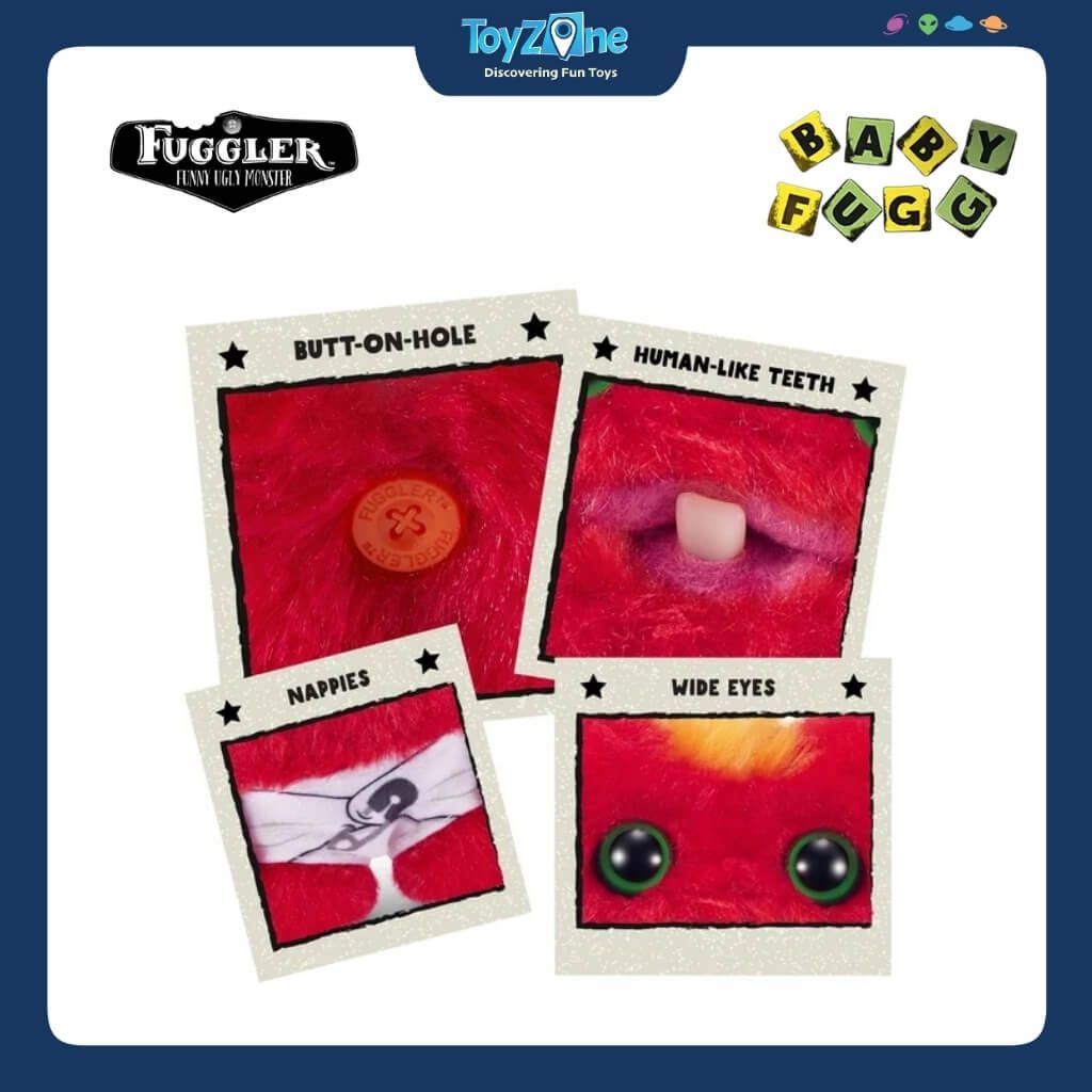 Mô hình đồ chơi sưu tầm Fuggler Baby Fuggs Ver 3 3.5inch ZURU TOYS