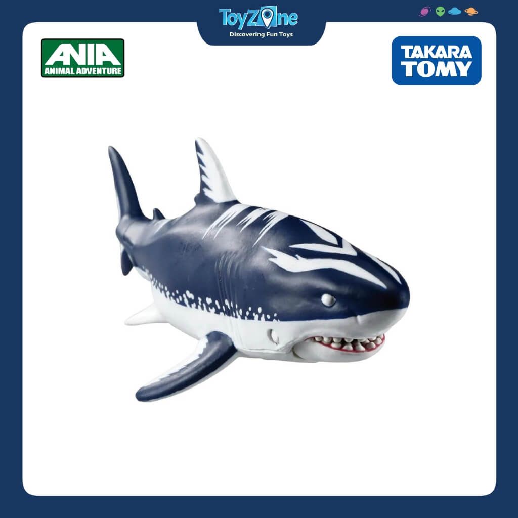 Mô hình đồ chơi Cá Mập Khổng Lồ ANIA Kingdom Megallo ( Megalodon ) TAKARA TOMY