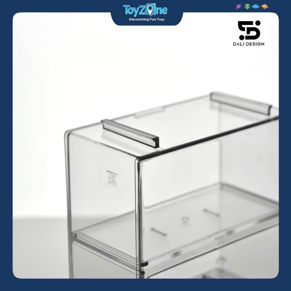 Hộp Mica Trưng Bày Mô Hình Xe 2 Tầng 1:64 Dali Design