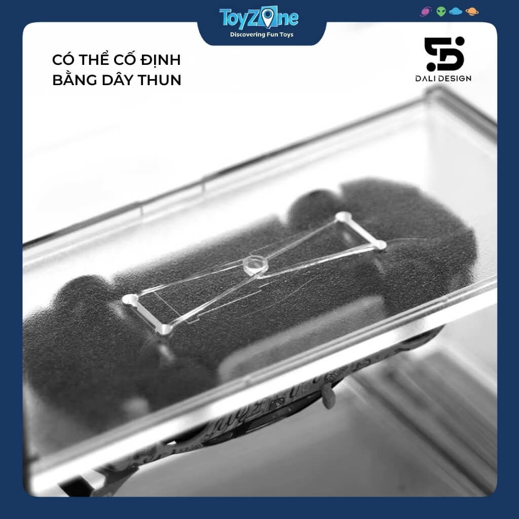 Hộp Mica Trưng Bày Mô Hình Xe 2 Tầng 1:64 Dali Design