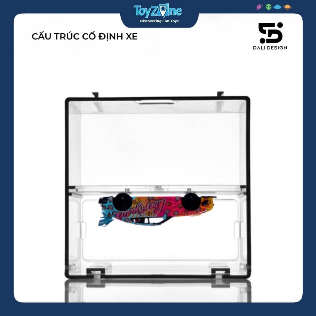 Hộp Mica Trưng Bày Mô Hình Xe 2 Tầng 1:64 Dali Design