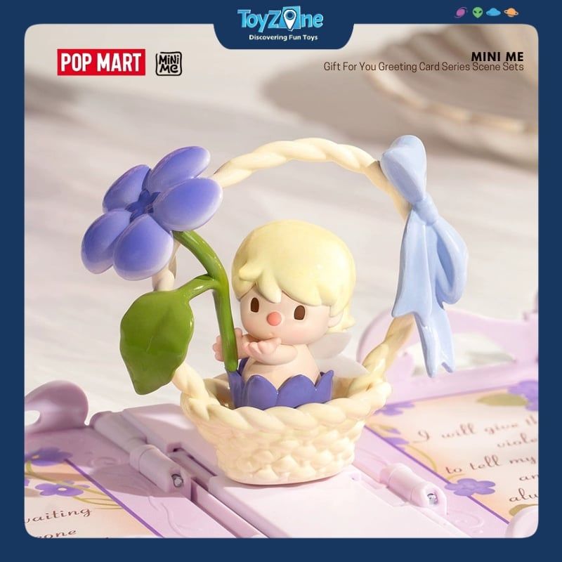 Mô hình đồ chơi Blind box Gift For You Greeting Card Series Scene Sets ( Món Quà Cho Bạn ) POP MART