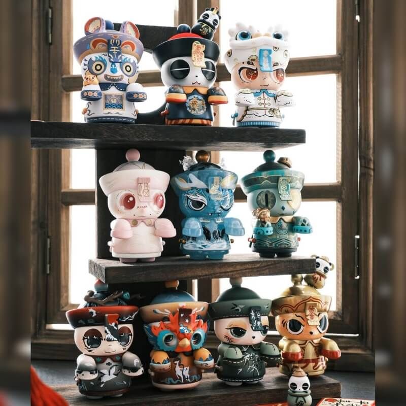 Mô hình đồ chơi Blind box OPanDee Zombie Party Series 4 ( Bữa Tiệc Zombie ) OPanDee