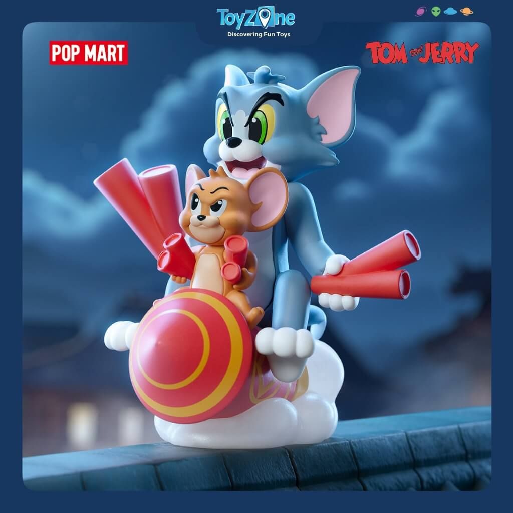 Mô hình đồ chơi Blind box Tom And Jerry Forbidden Compass Series Figure POP MART