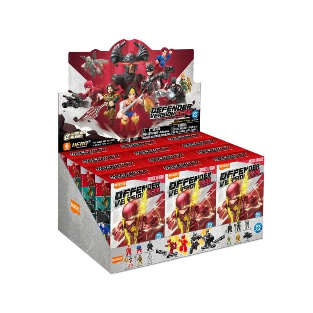 Mô hình đồ chơi lắp ráp DC Justice League Defender Version 02 Model Kits BLOKEES
