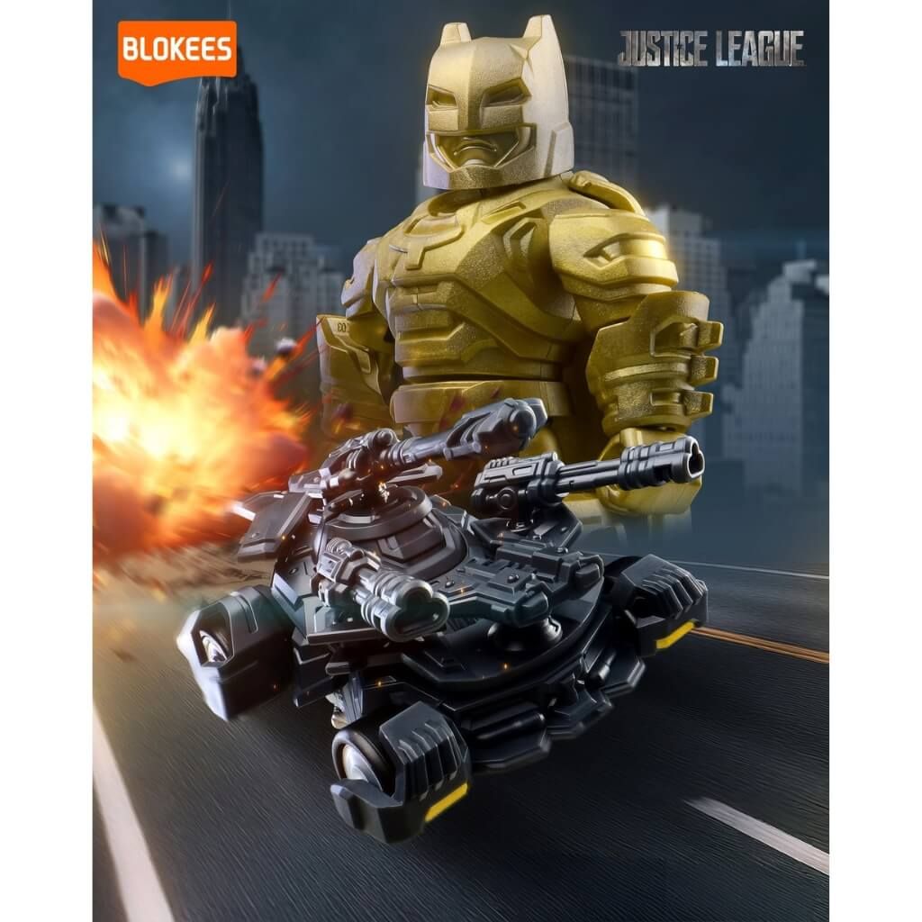 Mô hình đồ chơi lắp ráp DC Justice League Defender Version 02 Model Kits BLOKEES