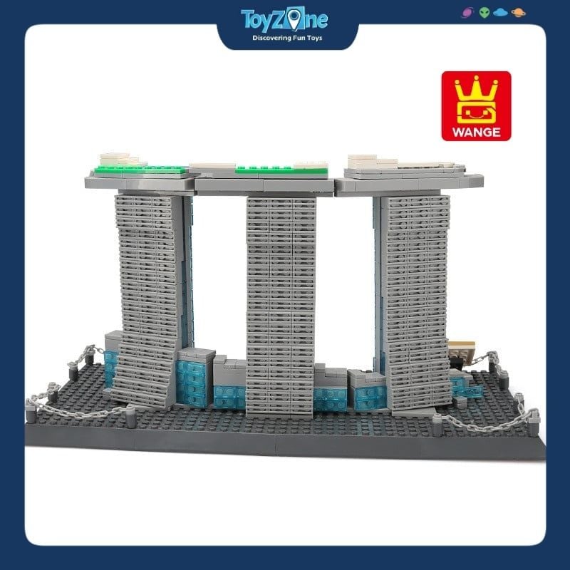 Bộ đồ chơi lắp ráp mô hình Công Trình Kiến Trúc Wange