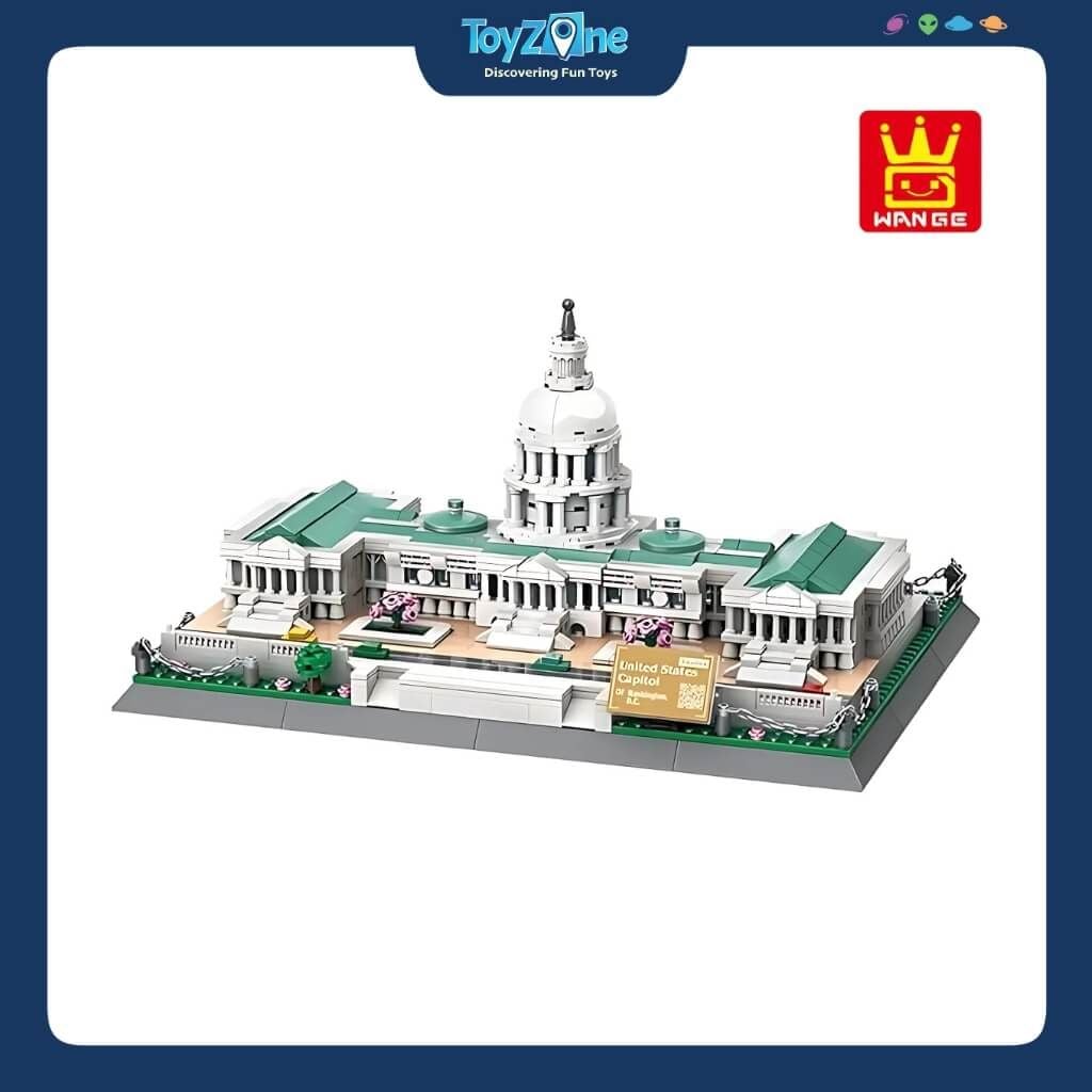 Bộ đồ chơi lắp ráp mô hình Công Trình Kiến Trúc Wange