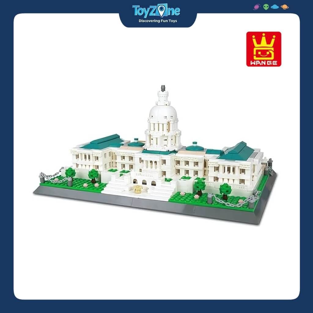 Bộ đồ chơi lắp ráp mô hình Công Trình Kiến Trúc Wange