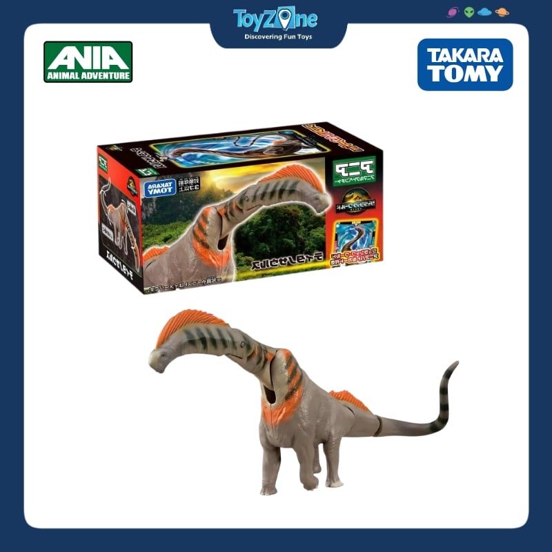 Đồ chơi mô hình Titanosaurus ( Thằn Lằn Khổng Lồ ) Ania Jurassic World TAKARA TOMY