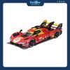 Mô hình xe Ferrari Racing 499P Le Mans Hypercar 2024 Champion 1:18 BBURAGO