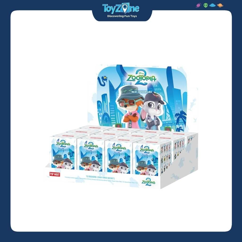 Mô hình đồ chơi Blind box Disney Zootopia: Next Adventure ( Cuộc Phiêu Lưu Tiếp Theo ) Series Figures POP MART