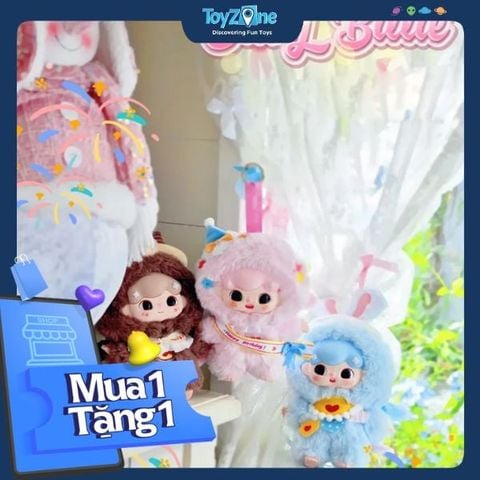 Mô hình Blind box Móc khóa Gấu bông Billie's Sweet Dream Party V3 ( Bữa Tiệc Trong Mơ Ngọt Ngào ) THREE BABIES TOY