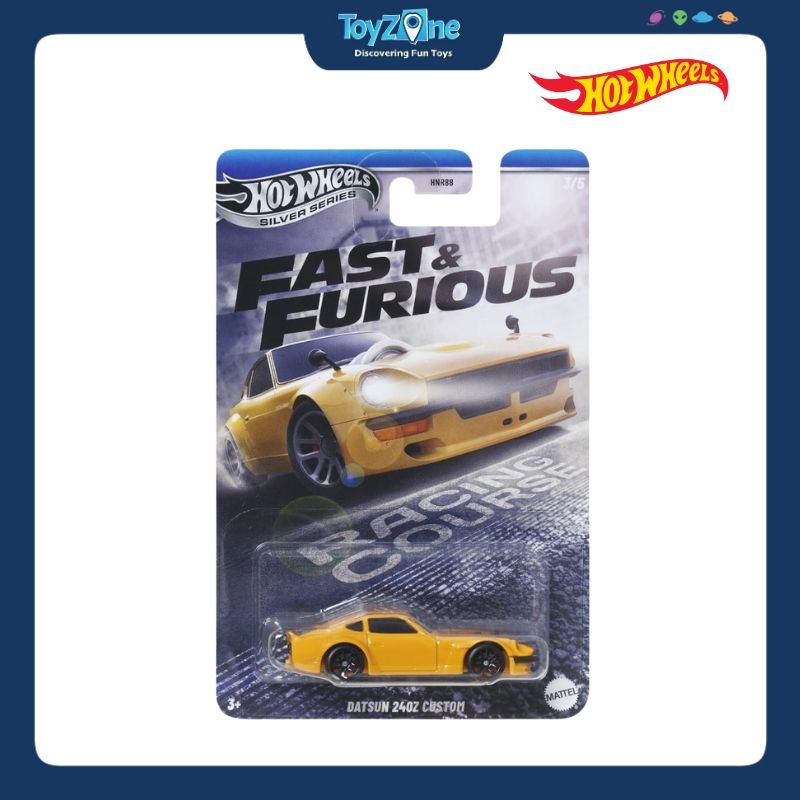 Đồ chơi mô hình xe Hot wheels Silver Series Fast And Furious Racing Course chính hãng