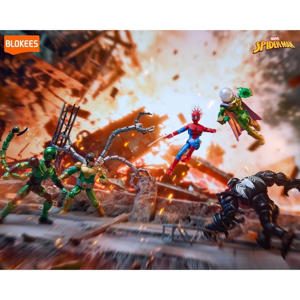 Mô hình đồ chơi lắp ráp Blind box Marvel Infinity Saga Galaxy Version 05 Model Kits BLOKEES