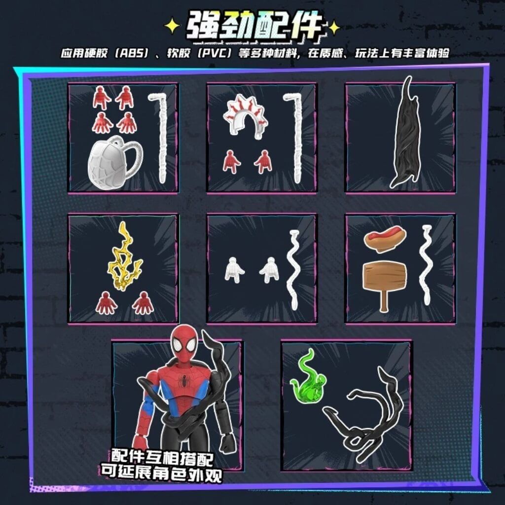 Mô hình đồ chơi lắp ráp Blind box Marvel Infinity Saga Galaxy Version 05 Model Kits BLOKEES
