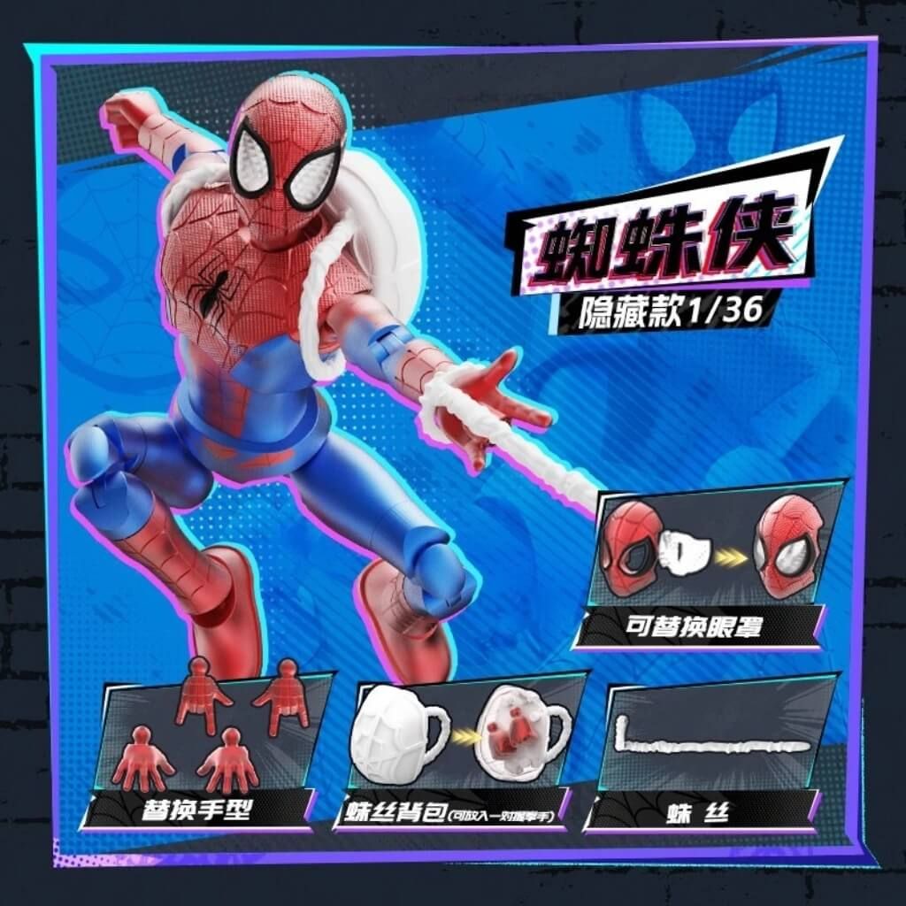 Mô hình đồ chơi lắp ráp Blind box Marvel Infinity Saga Galaxy Version 05 Model Kits BLOKEES