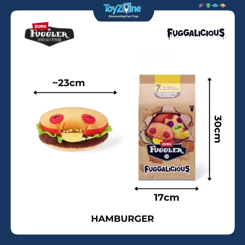 Mô hình đồ chơi sưu tầm Blind box Fuggler Fuggalicious 9inch ZURU TOYS