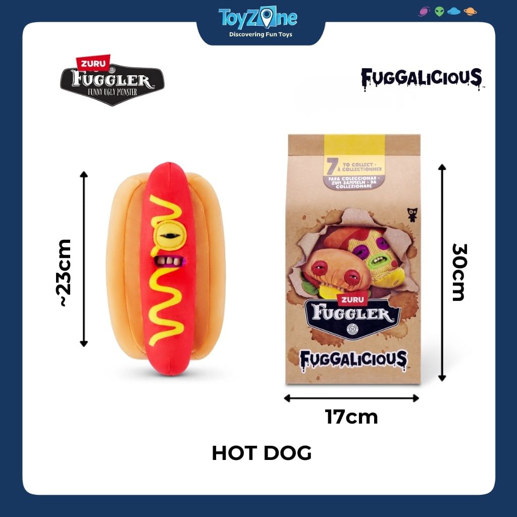 Mô hình đồ chơi sưu tầm Blind box Fuggler Fuggalicious 9inch ZURU TOYS